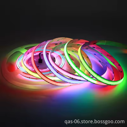 5V 12V 24V LED Strip Lights: Waterproof, RGB Dimmable, Suitable for 110V/220V, with White, Red, Green, Ice Blue, Amber, Pink, and Purple Colors